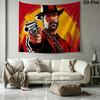 Red Dead Redemption Pattern Home Decor Tapestry, Wall Hanging, Decorative RV Wall Cloth.MGT0918239