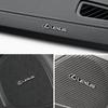5/10Pcs 3D Aluminum Car Audio Stereo Speaker Badge Emblem Sticker For Lexus GX470 RX330 Ct200h IS200 RX450h IS300h NX300h UX RX