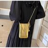 Bolsa Transversal Estilosa para Celular Feminina, Porta-Chaves Mini de Verão 2025 e Bolsa de Ombro Único
