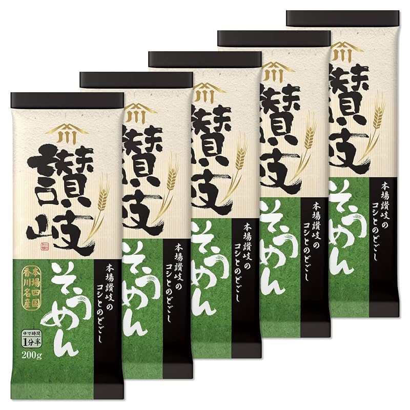 Kawada Seimen Sanuki Somen Noodles 200g x 5 packs