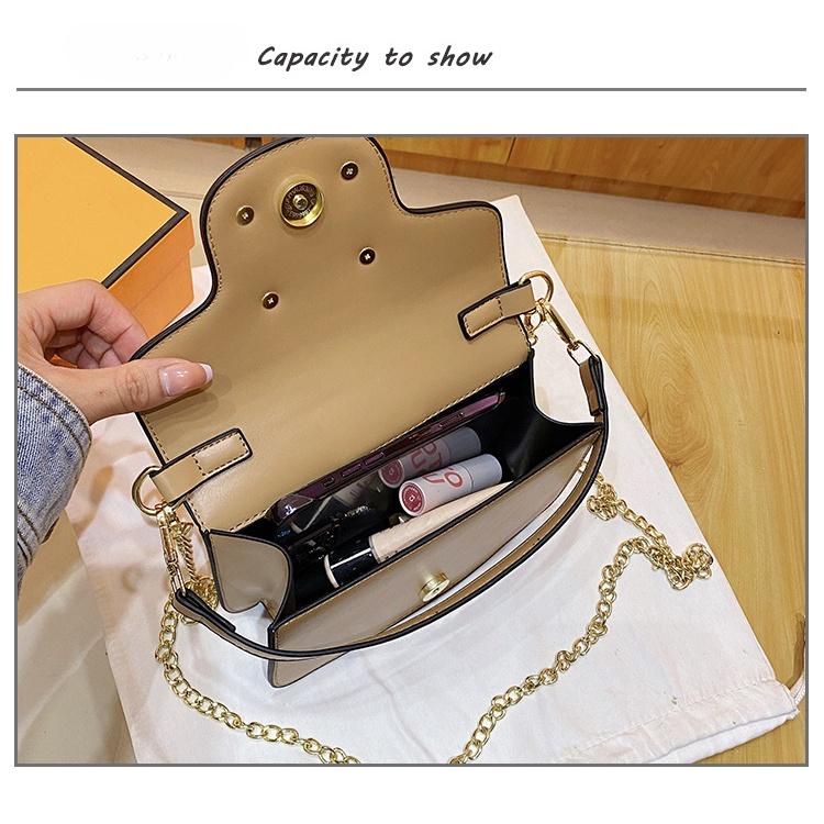 IELGY женская портативная сумка на цепочке под мышками — фото 5