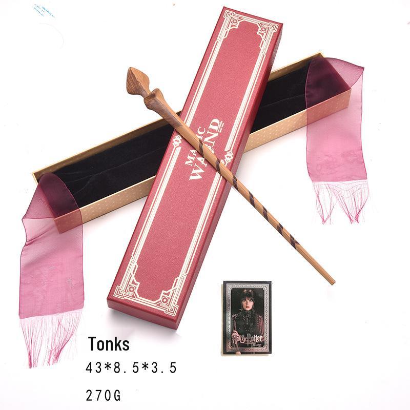 Exquisite Harry Potter Magic Wands: Hermione, Harry, Stainless Steel Core, Gift Box Included