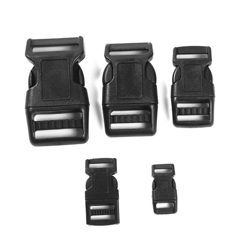 Backpack Buckle Secure Fastening Replacement Multiple Size Convenient Side Release Buckle Secure Fastening