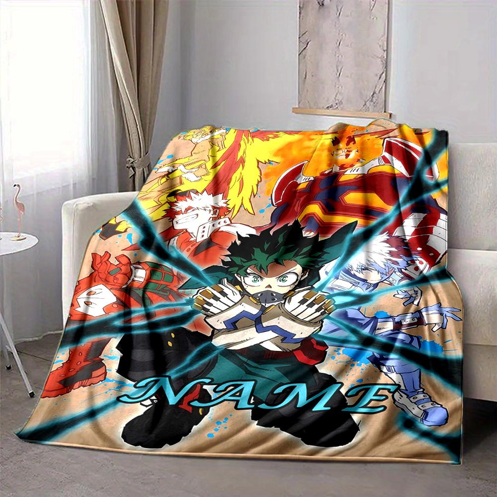 Custom 1pc Heroic Adventure Unleashed Blanket, Soft And Comfortable Blanket, Casual Warm, Camping Travel Blanket, Birthday Gift Q912111