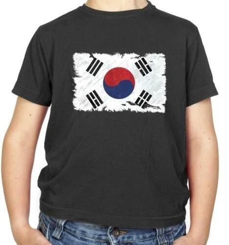 South Korea Flag Kids T-Shirt - Seoul - Korean - Republic - Flags - Country 120