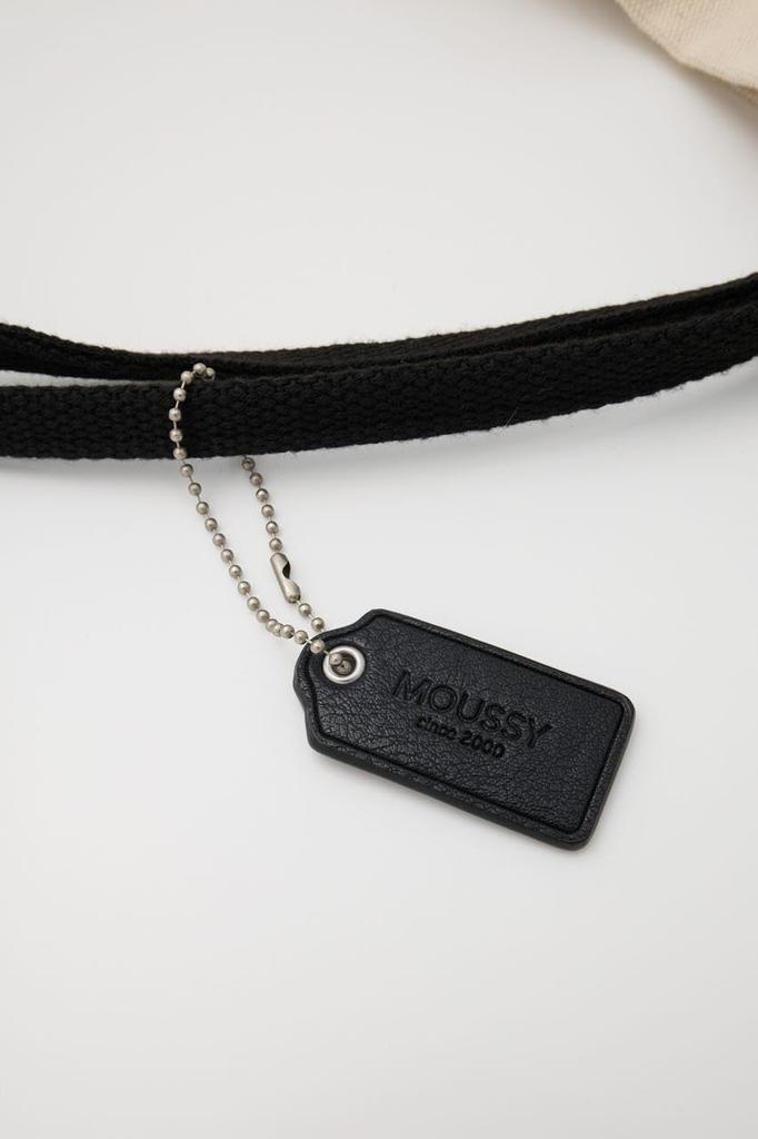 Moussy Skinny Handle Tote Bag, Women's, Free Size, White, 010IA155-2701