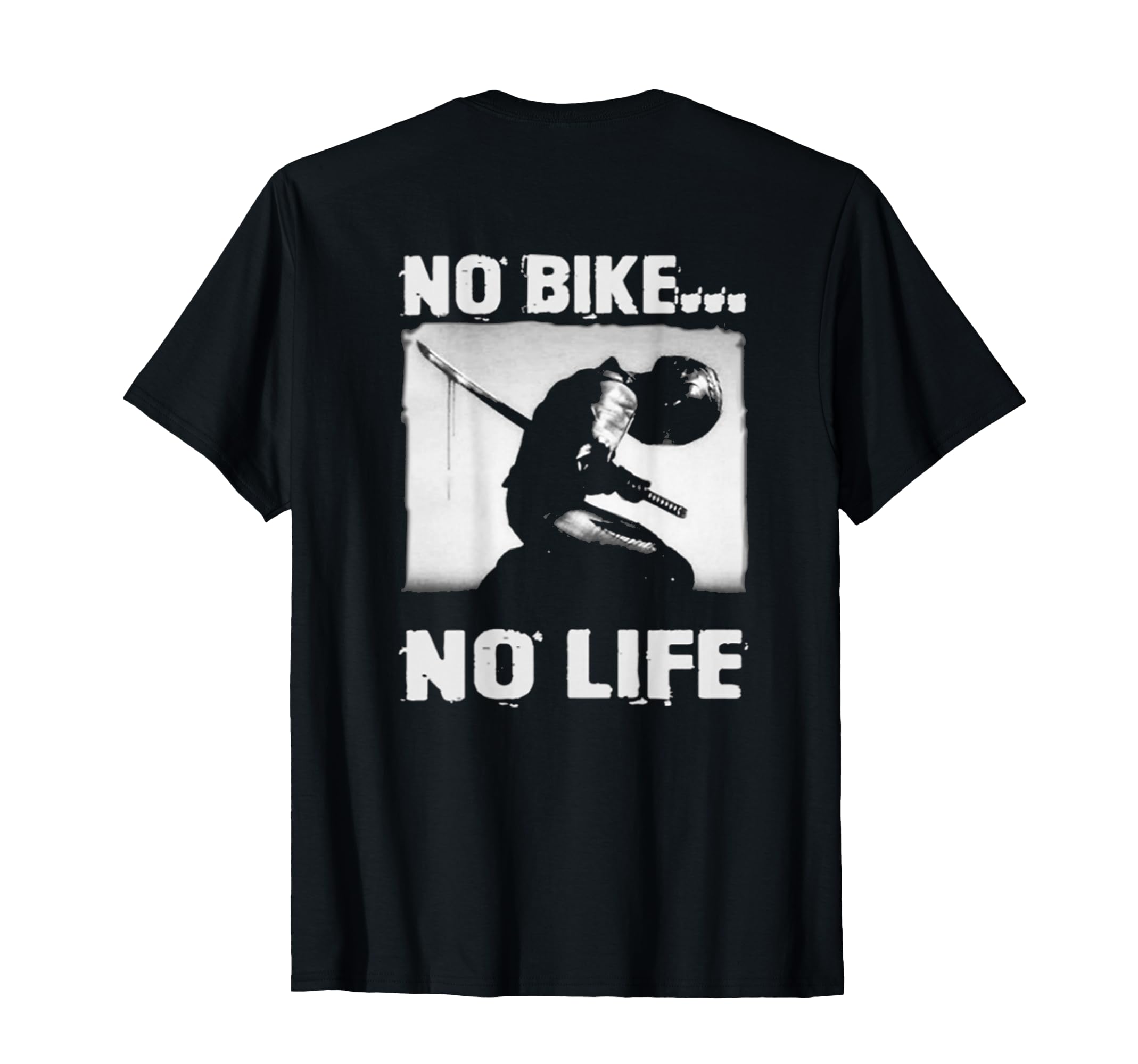 

Motorcycle Enthusiasts and Bikers No Bike No Life (Back) T-Shirt