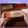 Vintage Typewriter Letter Stamp Set For Scrapbooking And Journaling