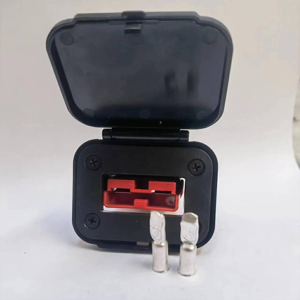 EDHUUJSI Gray Bracket Panel Cover Anderson Plug Connector Anderson Plug Plug Panel Cover Plug Connector Bracket Panel