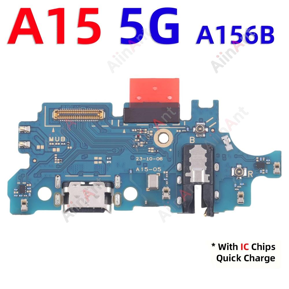 Dock USB Charger Board Port Connector Charging Flex Cable For Samsung Galaxy A17 A16 A15 A14 A175F A145P A156B US EU 4G 5G