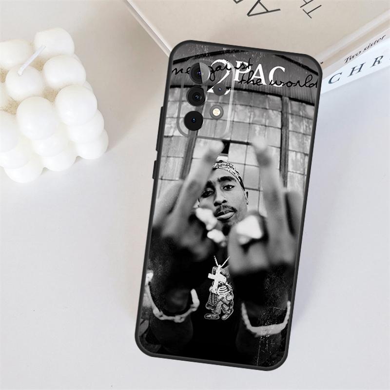 Tupac Shakur Hülle für Samsung Galaxy A55 A35 A15 A36 A56 A26 A16 A22 A32 A52 A54 A34 A53 A33 A13 A06 A05