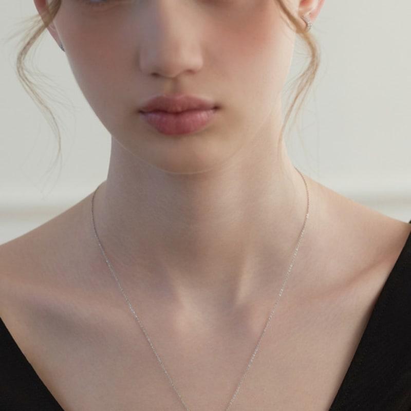 Tatiana (925 Silver) Glint Birthstone Ring Necklace NZ2464