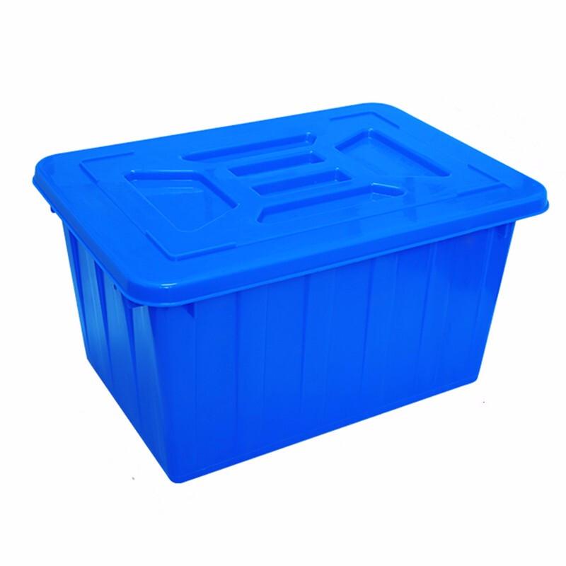 AIKEBAO Large Thickened Plastic Water Tank Blue