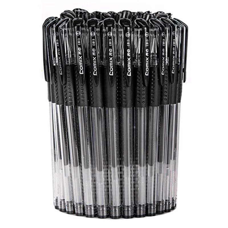 

JY 0.5mm Black Gel Pens, Soft Grip, 30-Count Box