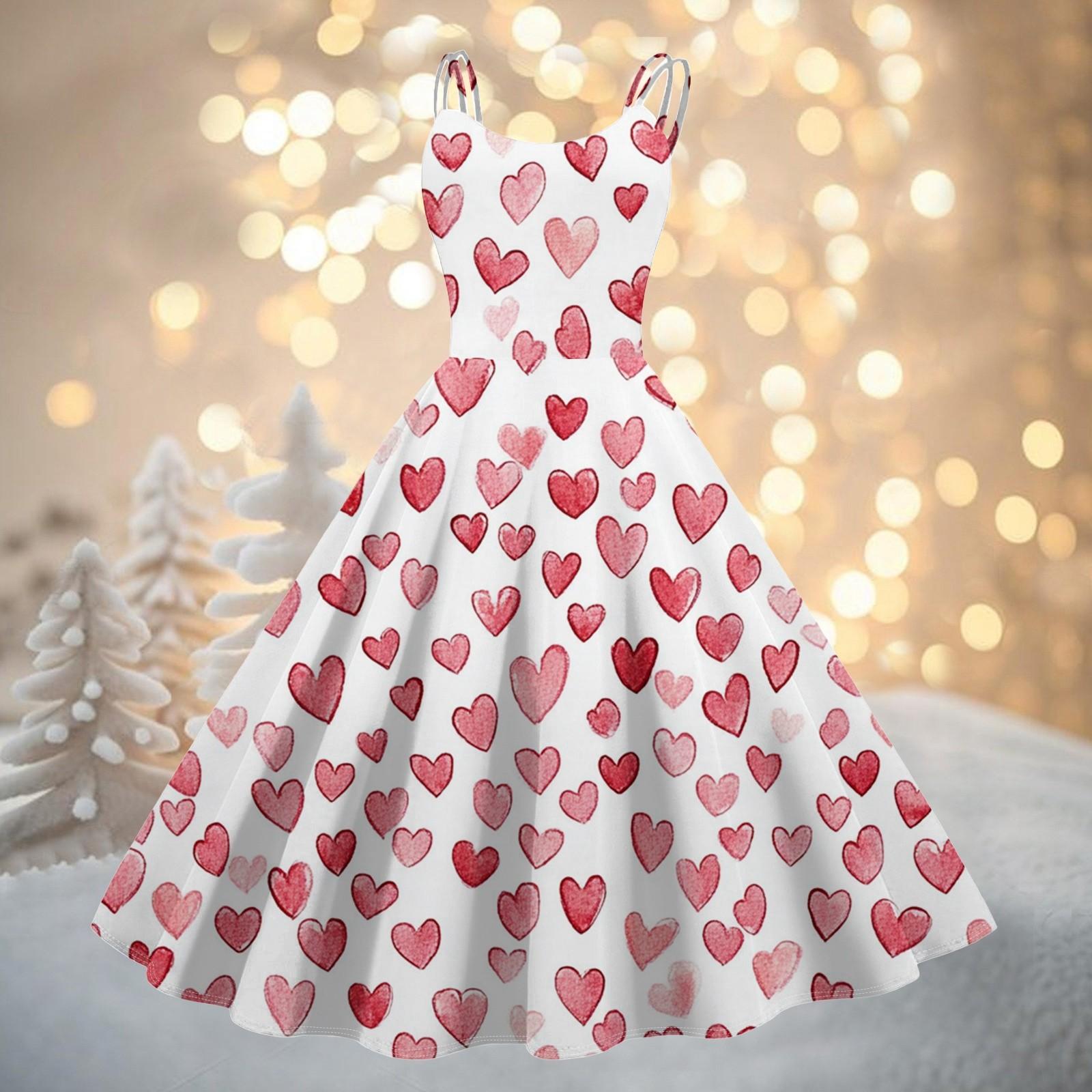 

Женское модное коктейльное платье без бретелек с принтом ко Дню святого Валентина в готическом стиле, панк, винтажное платье. S киноварь