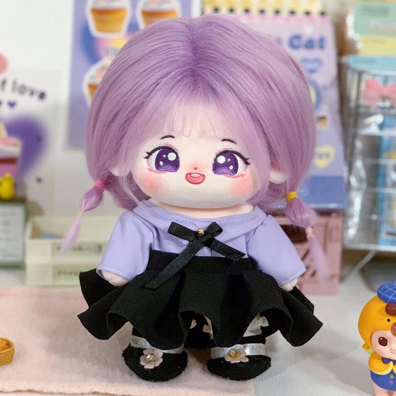 

Костюм горничной-лолиты: Платье для хлопковой куклы 20 см с милой юбкой принцессы