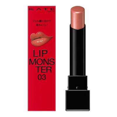 KATE Lip Monster 03 Lippenstift – Heat Haze 3 g (1 Stück) - Langanhaltende, leuchtende Farbe