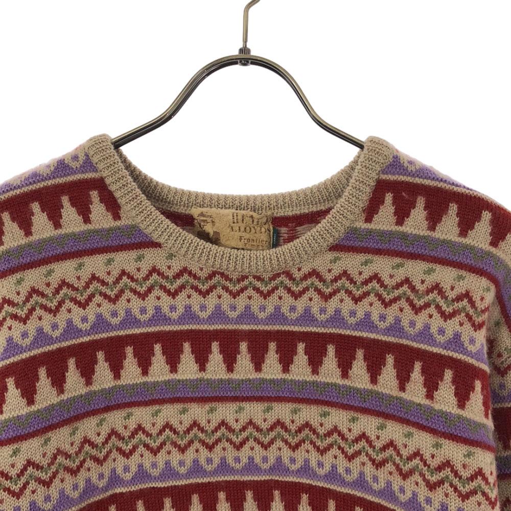 HENRI LLOYD Wool Overall Handle Long Sleeve Sweater L Beige Knit Men's Used