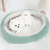 Round Dog Bed Dog Accessories Puppy Dog Mat Soft Pet Bed Winter Thickened Pad Dog Sleeping Bed Sofa Pad Dog Small Large Dogs