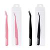 Beginner Eyelash Extension Kit: Safe, High-Precision Tweezers & Round-Head Comb Tool