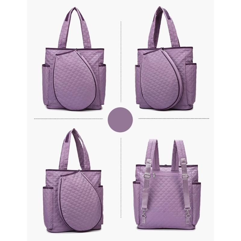 Tennis Bags for Women Men Tennis Racket Bag Backpack for Tennis Racquet,Pickleballs Paddles Large Sports Handbags Gift