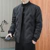 Winter Cotton-padded Jacket Men's Fashion Loose Baseball Collar Velvet Thickened Cotton-padded Jacket Winter Cotton-padded Jacket Public Version
