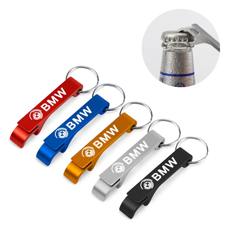 Personalized Beer Bottle Opener Keychain Custom Engraved Keyring For BMW M3 M4 M5 G42 G30 G20 E39 E36 E87 E53 F44 F07 Stickers CK6