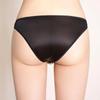 Sexy Mens See Through Underwear Stretch Oil Shiny Underpants Glossy Sheer Panties Seamless Thongs Hole Briefs Erotic Lingerie