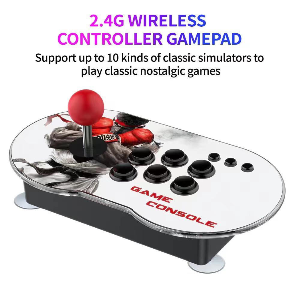 M9 Dual Controller 4K HD Game Console with Joystick & PS1 Arcade Games