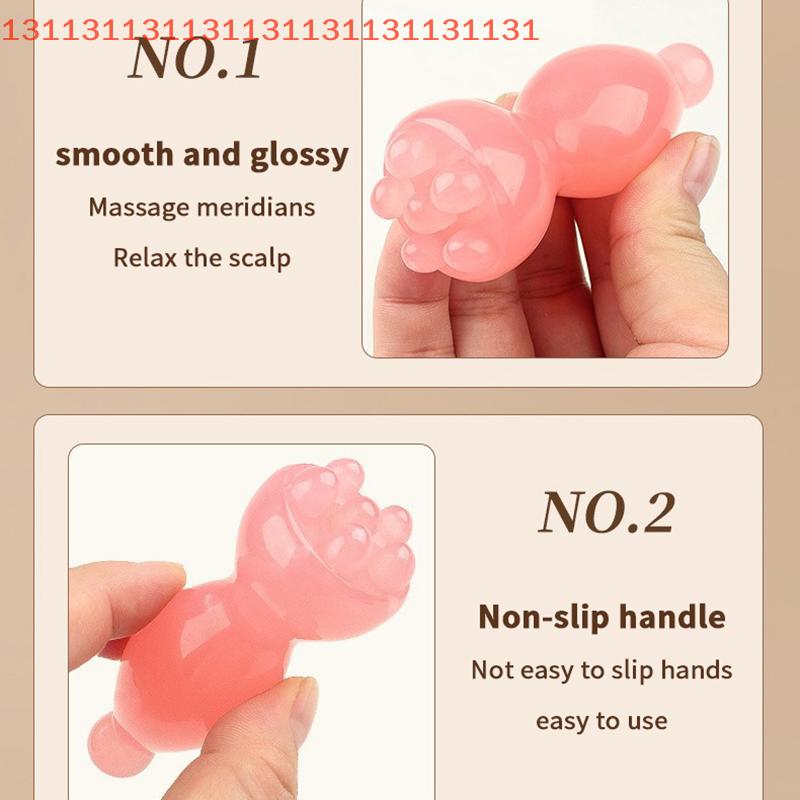Smooth Face Massage Tools Resin Gua Sha Face Skin Care Massage Sticks Lotus Seedpod Shape Massager Facial Physiotherapy Tool