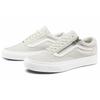 Vans Old Skool Zip Casual Low Tops Skateboarding Shoes Unisex White VN0A3493A4G