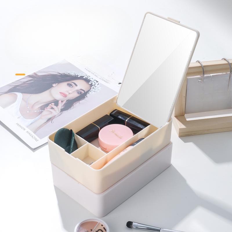 Folding Small MirrorSpecial Dressing Mirror for Student Dormitories Portable Home Desktop Dressing Mirror Travel