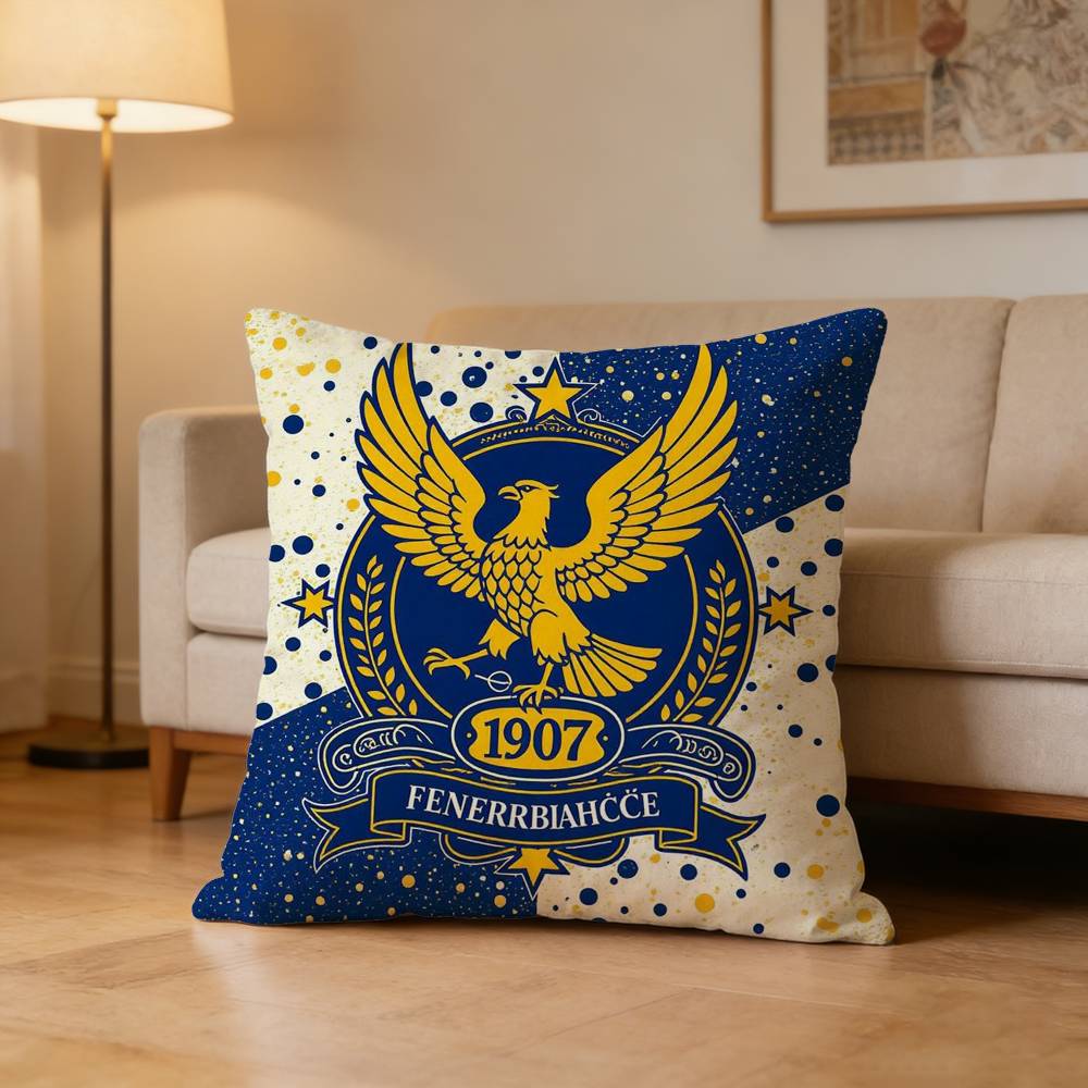 T-Turkey F-Fenerbahce Fc Pillow Case Cushion Cover Throw Pillow Case For Car Sofa