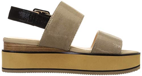 JILL STUART SHOE Women's Platform Backstrap Sandals 6405 BG Size 24.5cm E