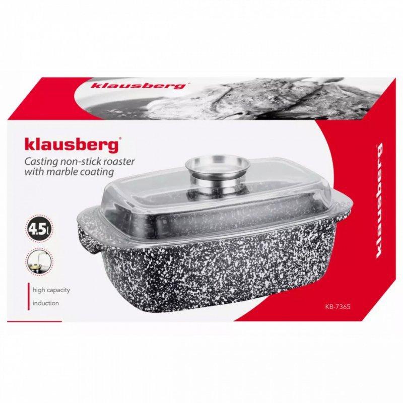 Brytfanna Ceramiczna 32Cm Z Pokrywą Klausberg Kb-7365