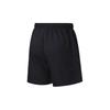 Li Ning Badminton Series Solid Color Logo Sports Straight Leg Shorts Men shorts Black AAPT549-1