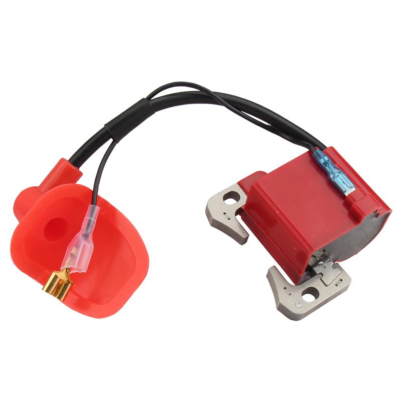 Performance Red IGNITION COIL for 43cc 47cc 49cc Mini Quad Pocket Dirt Bike ATV 2-Stroke Engine part with spark plug