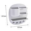 Durable Multi- Hanging Storage Shelves Strong Load Capacity Save Space Convenient with Glaze Hook ,
