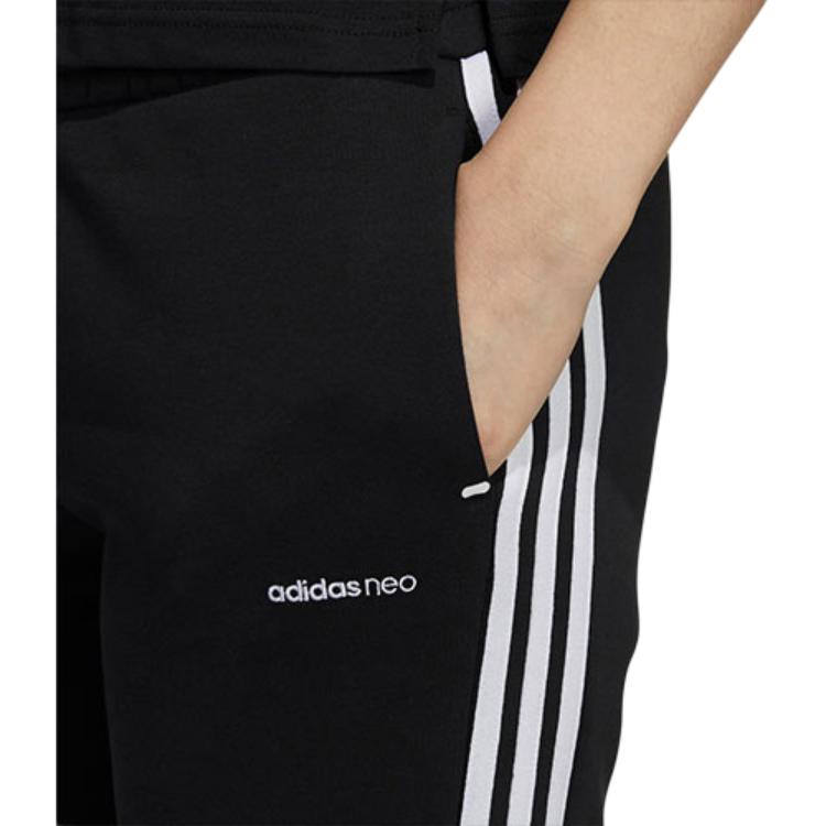 Adidas Neo Casual Cuffed Sports Pants Women Pants Black GP5435
