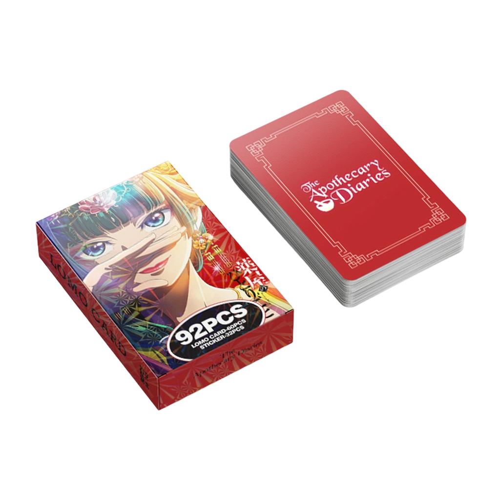 92PCS House Girl Whispering Collection Card Blessing Card LOMO Card