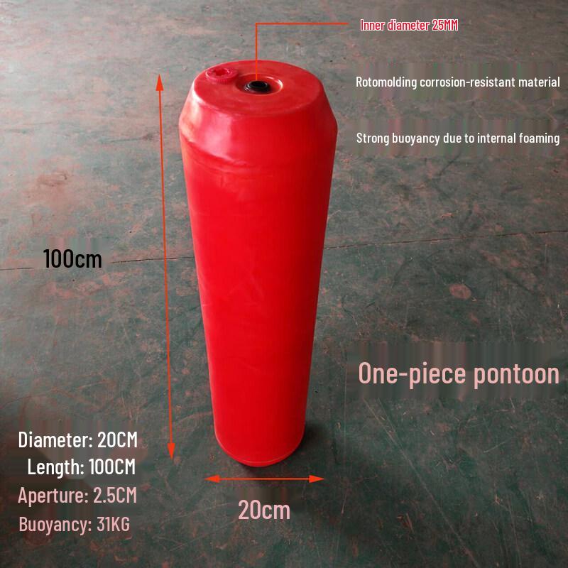 Integrated Foam-Filled Plastic Floating Barrier