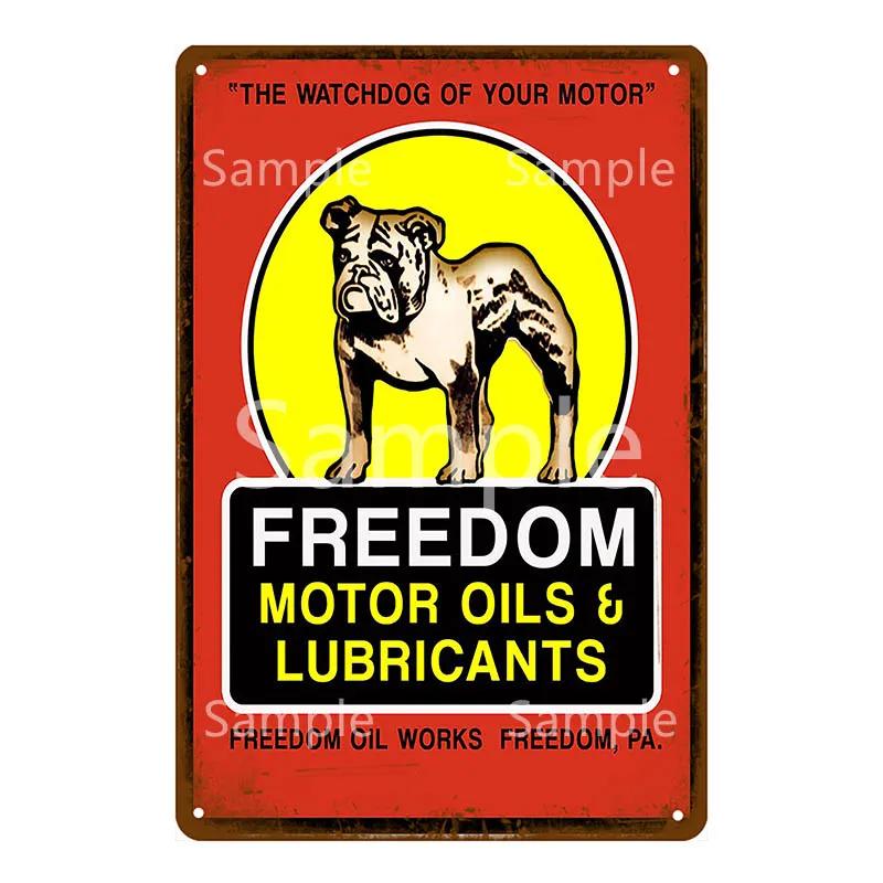 Mobil 1 Racing Motor Oil Vintage Plaque Tin Sign Rocket Metal Sign Wall Decor For Garage Car Shop Plate Race Fuel Poster YK065