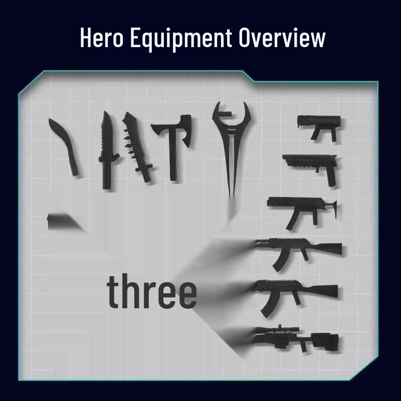 Skull Man Multi-Joint Movable DIY Assembly Bone Figurine