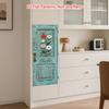 84Style Fridge Stickers Refrigerator Cover Door Landscape Plant Sea Vinyl Self Adhesive Kitchen Furniture Decor Wrap Freezer Sticker DIY