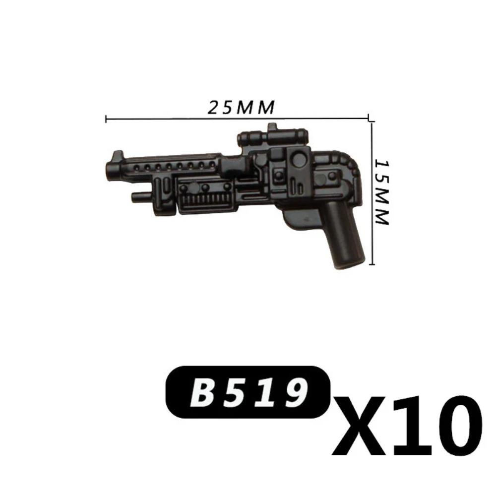 Military Building Blocks MOC Star Movie Characters Solider Figures War Mini Bricks Weapons Accessories Guns Cloak Axe Armor