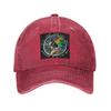 Unisex Baseball Hats Singer Love Pink Band Floyd  Washed Denim Streetwear Baseball Caps Hip Hop Cap Casquette