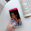 RP57 Poppin Black Girl Phone Case for Motorola Moto G40 G04 G05 One Ace Action  Fusion + Plus Hyper Macro Vision Zoom