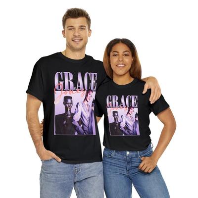 Grace Jonesshirt Grace Jones Vintage Shirt Grace Jonest Shirt Vintage 90s Insp