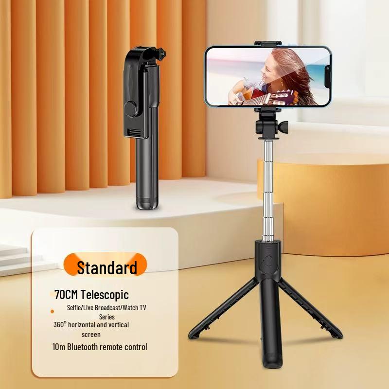 Universal Handheld Selfie Stick Tripod with Bluetooth Remote and Anti-Shake for Photography and Live Streaming