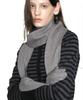 PARTIMENTO WOMEN Lobster Hand Warmer Muffler_Charcoal Melange